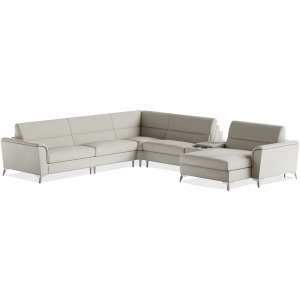 Lorenzo LHF Stationary Sectional End