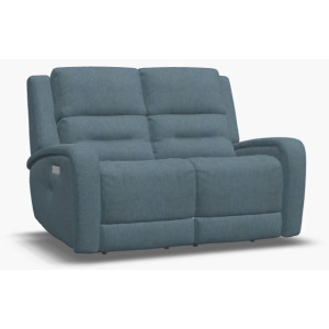 Washington Loveseat Power Recliner w/ Power Headrest & Power Lumbar