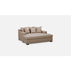 Maddie X-Wide Chaise with Cupholder