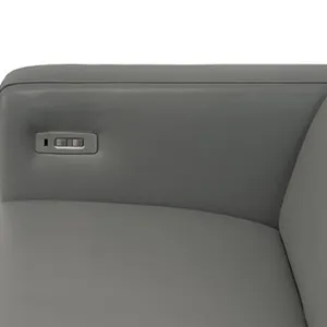 Detail power button with USB charger