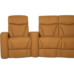 Vivid Armless Loveseat Pw HRest&Lmb