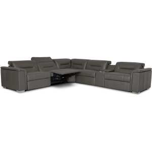 Basil Armless Power Recliner w/ Power Headrest