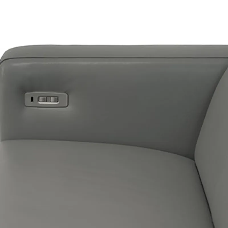 Detail power button with USB charger
