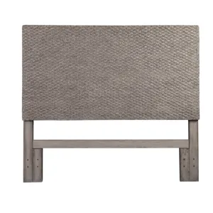 Grey Braided Headboard