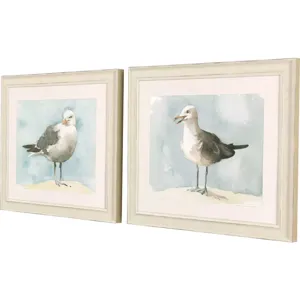 Simple Seagulls S/2 Framed Art