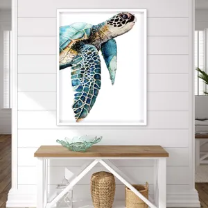 Great Sea Turtle Framed Art