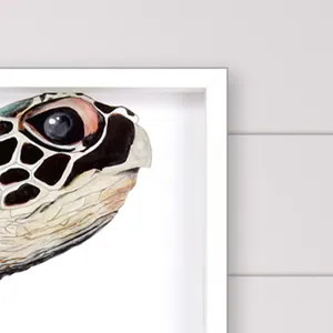 Great Sea Turtle Framed Art