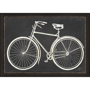 Blueprint Bicycle Framed Art