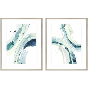 Depth II S/2 Framed Art