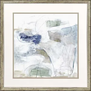 Pebble Coast I Framed Art