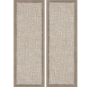 Natural Texture S/2 Framed Art