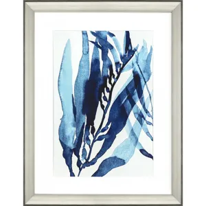 Blue Drift II Framed Art