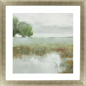 Trees and Creek I Framed Art