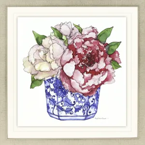 Pretty Petals IV Framed Art