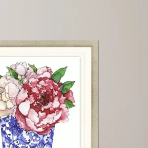 Pretty Petals IV Framed Art
