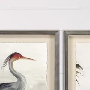 Grey Heron Framed Art