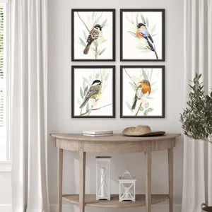 Tree Toppers S/4 Framed Art