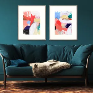 Bedazzled S/2 Framed Art