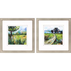 Wildflower Meadow S/2 Framed Art