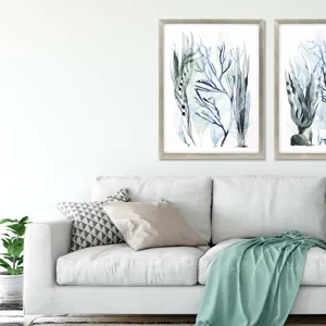 Sea Leaves III Framed Art