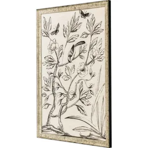 Shimmering Garden II Framed Art
