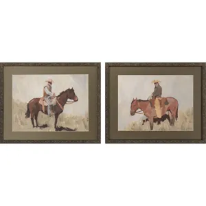 Ranch Hand S/2 Framed Art