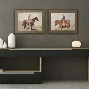 Ranch Hand S/2 Framed Art