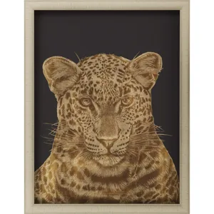 Leopard Portrait Framed Art