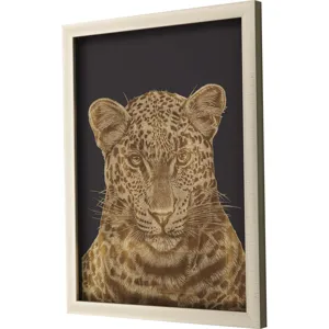 Leopard Portrait Framed Art