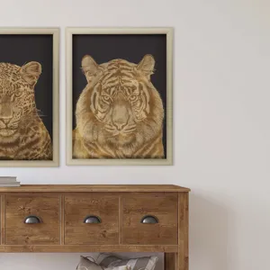 Tiger Portrait Framed Art