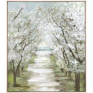 Blossom Pathway Canvas