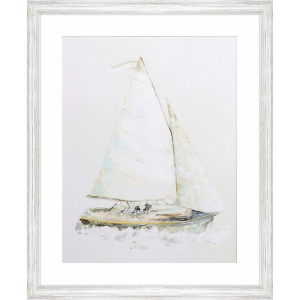 Quiet Sailboat I Framed Art