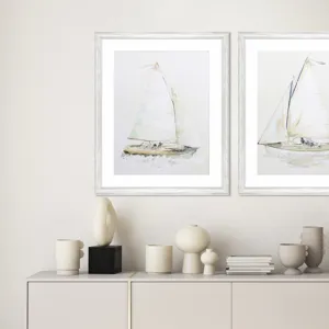 Quiet Sailboat I Framed Art