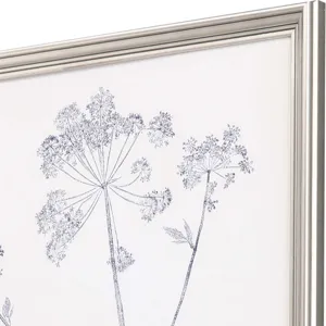 Navy Botanicals S/4 Framed Art