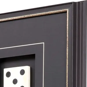 Dominoes S/4 Framed Art