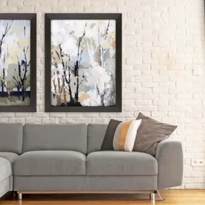 Silversong Birch II Framed Art