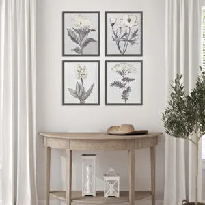 Pure Garden S/4 Framed Art