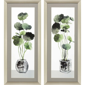 Simple Glass S/2 Framed Art