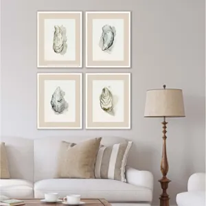 Oysters on the Bay S/4 Framed Art