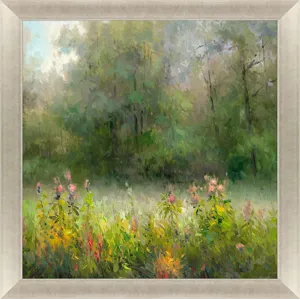 Wildflowers and Woods Framed Art