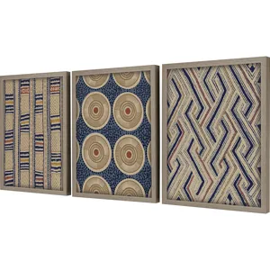 Kente II S/3 Framed Art