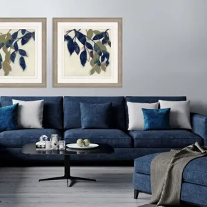 Entwined Leaves II Framed Art
