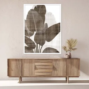 Earthy Palm I Framed Art