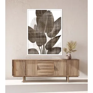 Earthy Palm II Framed Art
