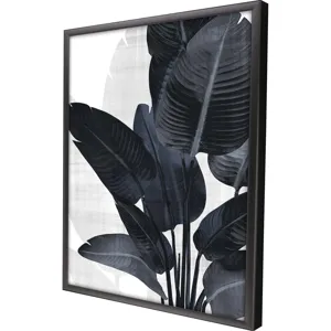Palm Noir I Framed Art