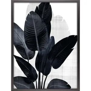 Palm Noir II Framed Art