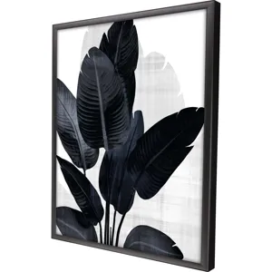 Palm Noir II Framed Art