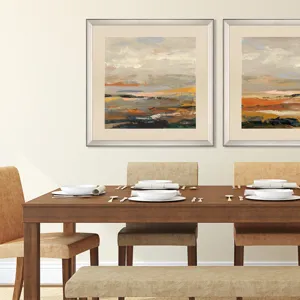 Warm Bay I Framed Art