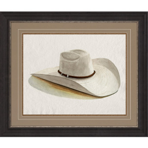 Cowboy Hat II Framed Art