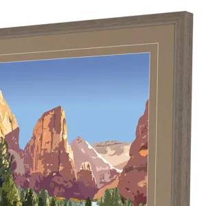 National Parks I S/2 Framed Art